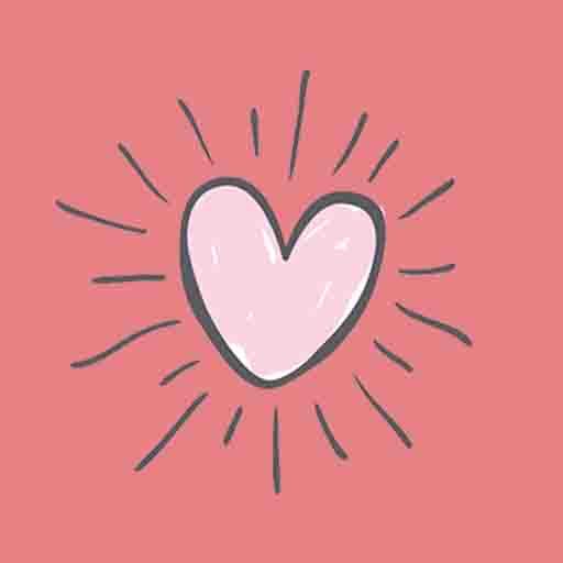 Valentine Stickers to WhatsApp logo