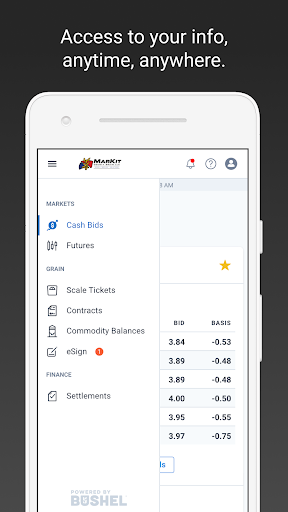 Android application MarKit County Grain screenshort