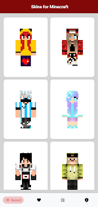 Youtubers Skins for Minecraft Unknown