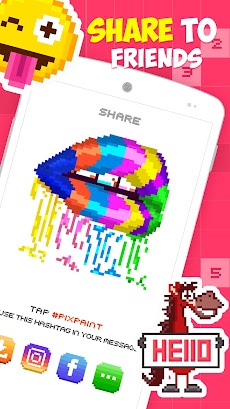 PixPaint - Color By Numberのおすすめ画像3