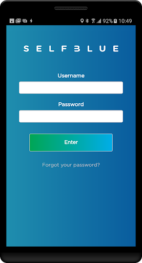 Android application SelfBlueConfig screenshort