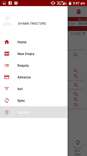 ESMS – Escorts Sales Managemen Screen 2