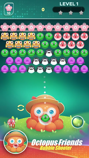 Octopus Friends：Bubble Shooter 1.0.7 screenshots 2