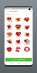 WhatsLov Stickers _ Emoji Love