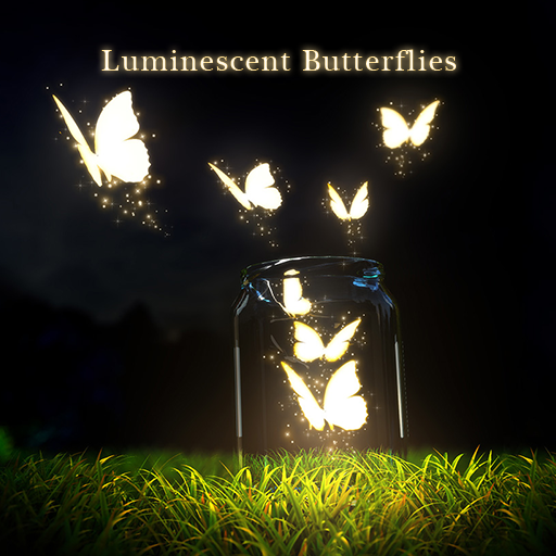 Luminescent Butterflies Theme logo