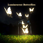 Cover Image of Download Luminescent Butterflies Theme  APK