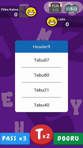 Tabu Epic Screen 2