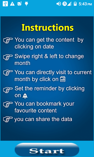 Android application Last 6 year Current affair screenshort