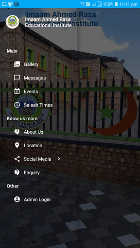 Android application Imaam Ahmed Raza Educational I screenshort