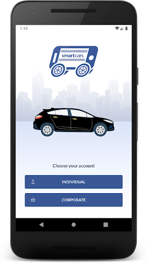Android application Smart Cars Taxis screenshort