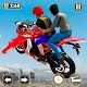 Flying Motorbike Taxi Driving Simulator Game 2021
