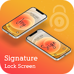 Cover Image of Tải xuống Signature Lock Screen  APK