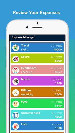 Expense Manager : Finance Trac Screen 3