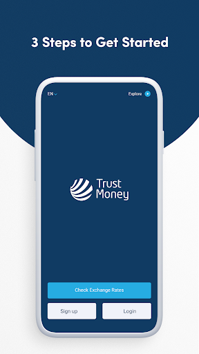 Android application Trust Money screenshort