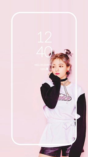 Android application JEONGYEON (TWICE) HD Wallpaper screenshort