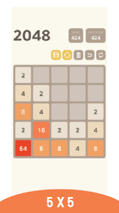 2048 игра-головоломка числами.