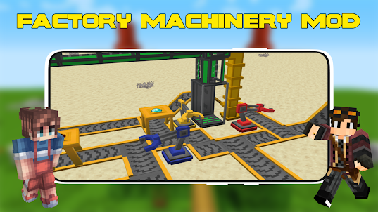 Factory Machinery Mod For MCPE