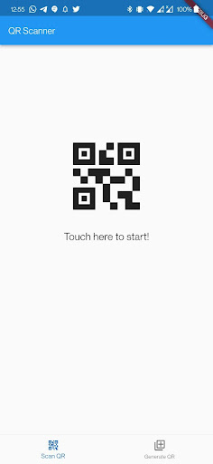 Android application QR Maze screenshort