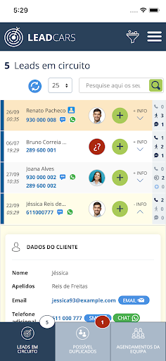 LeadCars para mobile Screen 2