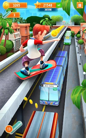 Game screenshot Bus Rush mod apk