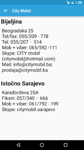 City mobil Screen 3