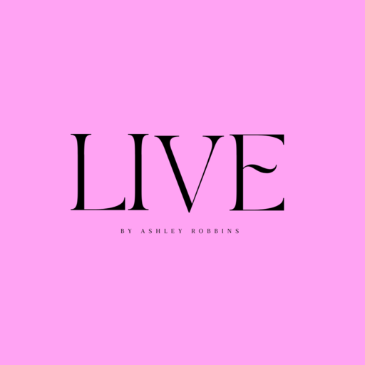 LIVE by Ashley Robbins logo