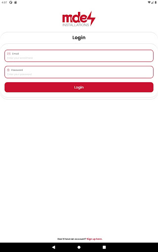 MDE Hub Screen 3