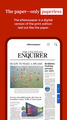 Screenshot of Cincinnati.com: The Enquirer