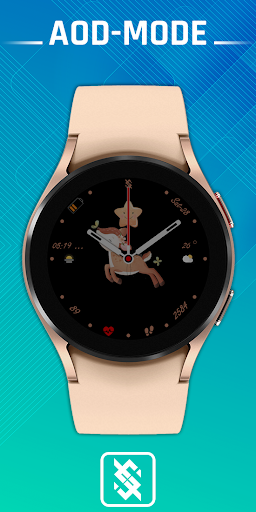 BFF4- Cute Deer watchface screenshot 1