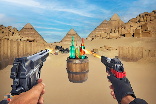 Bottle Shooting Smash 3D Screen 3