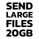 大容量ファイル送信者とファイル送信者移行 - Androidアプリ