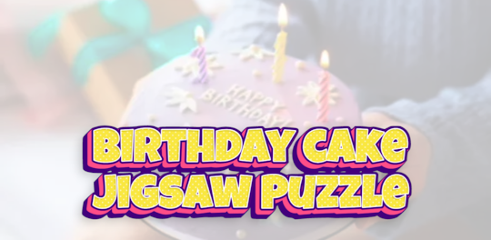 Cake Birthday Jigsaw Puzzle