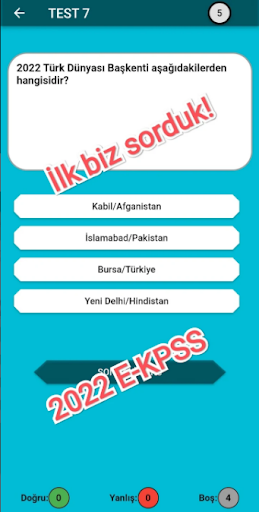 KPSS 2024 Güncel Bilgi Pro ekran görüntüsü