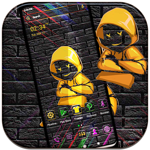 Hoodie Dude Theme Launcher logo