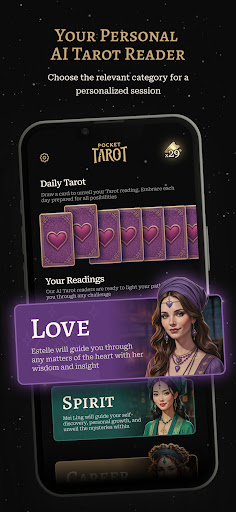 Pocket Tarot Cards and Readings