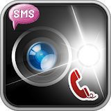 Alert call & sms - flashlight icon