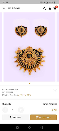 Sparsh Jewelry : Reselling App Screen 3