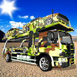 Cover Image of Скачать US Army Truck Transporter: Truck Parking Games 1.0.1 APK