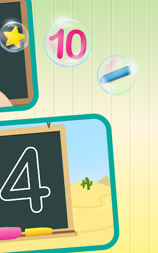 Screenshot of Write Numbers: Tracing 123