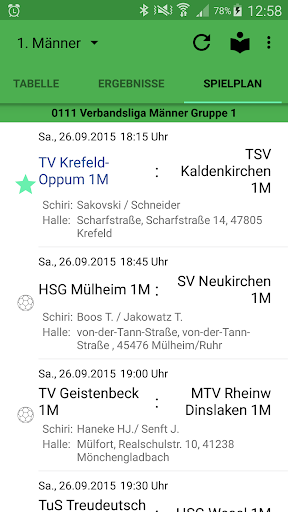 TV DJK Krefeld-Oppum Handball Screen 2