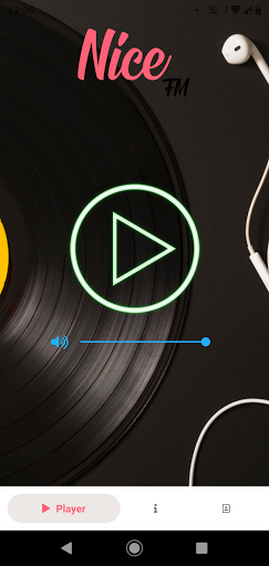Android application Rádio Nice FM screenshort