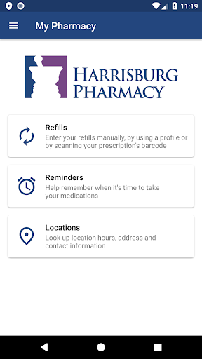 Android application Harrisburg Pharmacy screenshort