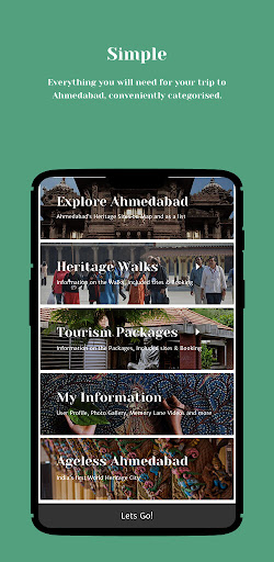 Ahmedabad Heritage App Screen 2