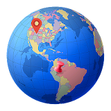 Offline World Map HD - 3D Atlas icon