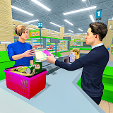 Supermarket Shopping Game Simulator:Family Mall 3D icon