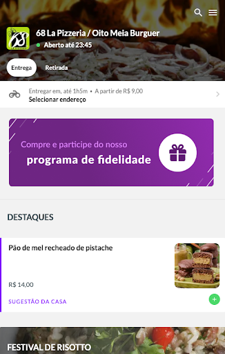 68 La Pizzeria Screen 2