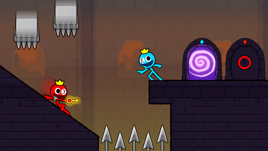 Red and Blue Stickman 2 MOD APK 1.7.9 (Unlocked Skins) Android