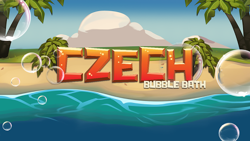 Android application Learn Czech Bubble Bath screenshort