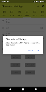 Chameleon Mini App Unknown