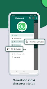 WhatsAssist: Status Saver App Screenshot